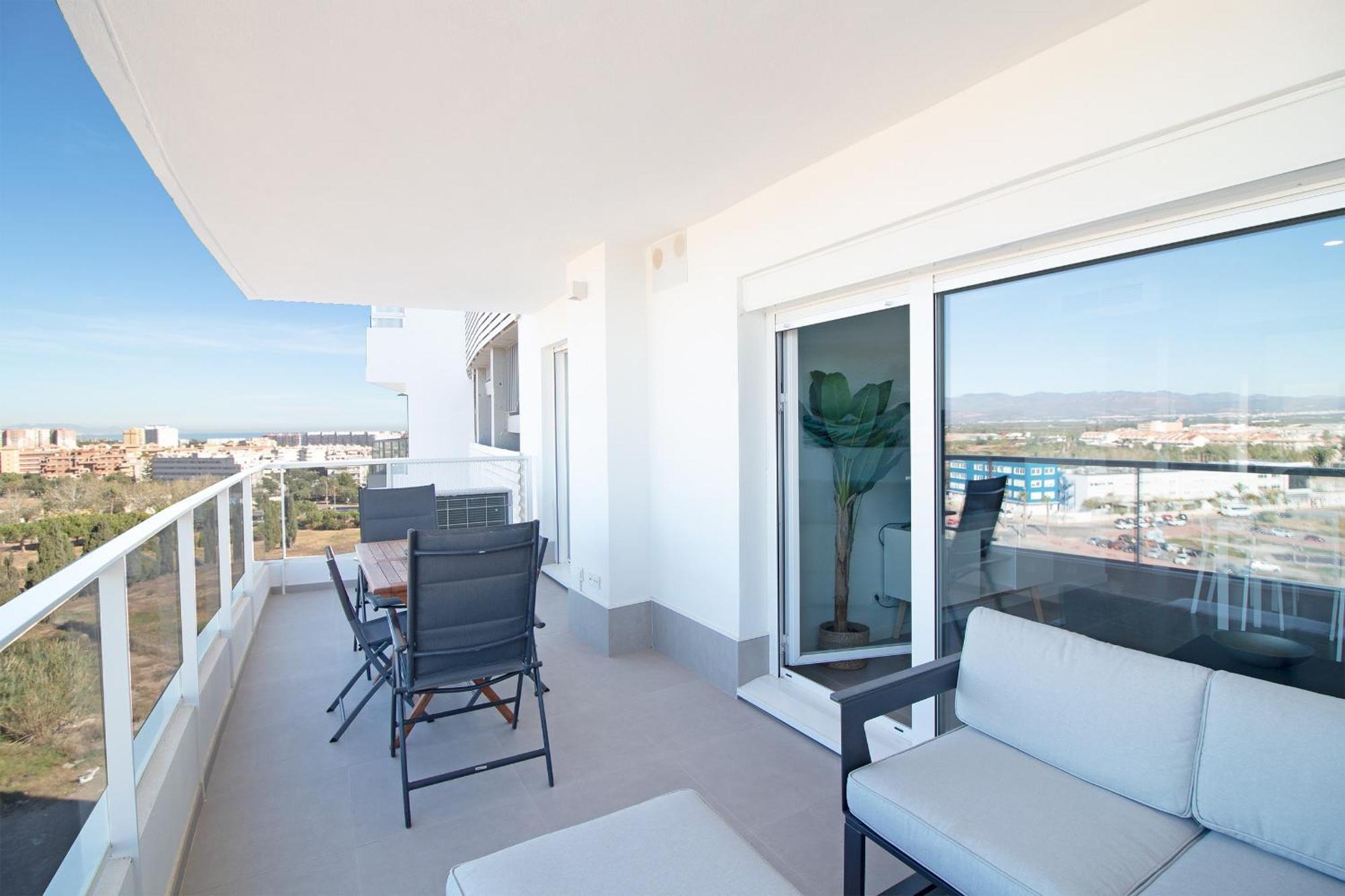 Global Properties, Apartamento Con Terraza Y Vistas Al Mar Y A La Montana Canet d'En Berenguer Exteriör bild
