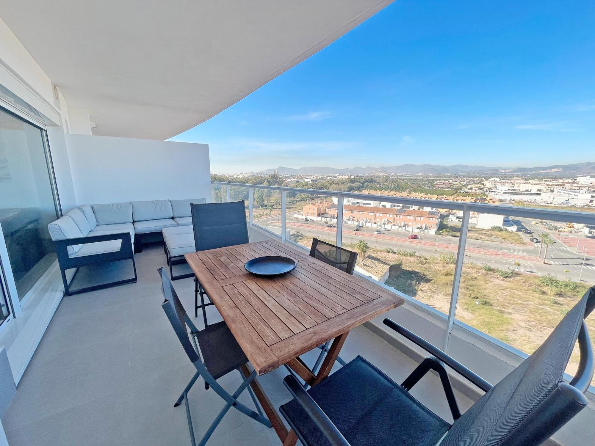 Global Properties, Apartamento Con Terraza Y Vistas Al Mar Y A La Montana Canet d'En Berenguer Exteriör bild